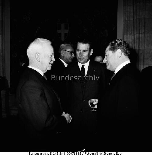 Bundespräsident Lübke in Österreich 1962