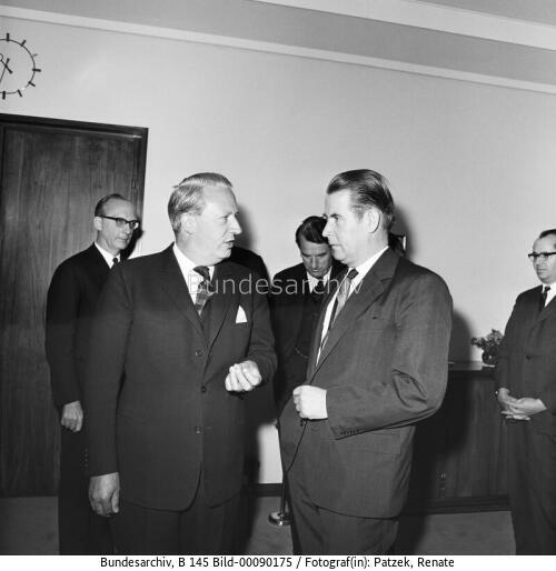 Britischer Europaminister Heath in Bonn 1962