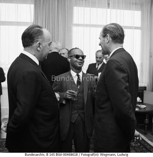 Ministerpräsident von Trinidad und Tobado, Eric Williams in Bonn 1962