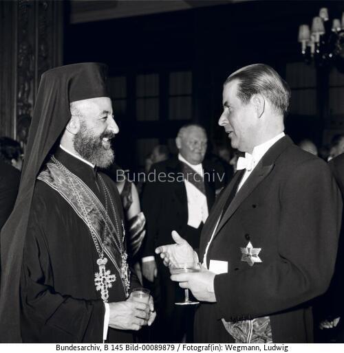 Zyprischer Präsident Makarios in Bonn 1962
