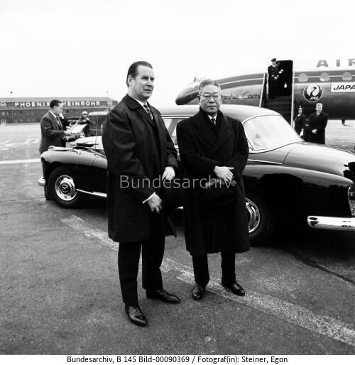 Japanischer Premierminister Ikeda in Bonn 1962