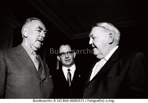 Bundeskanzler Erhard in den USA 1965