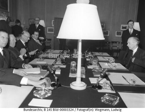 Bundeskanzler Erhard in Großbritannien 1964 / Antrittsbesuch