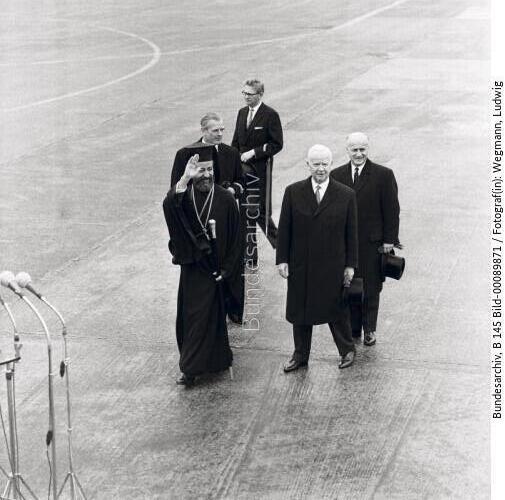 Zyprischer Präsident Makarios in Bonn 1962