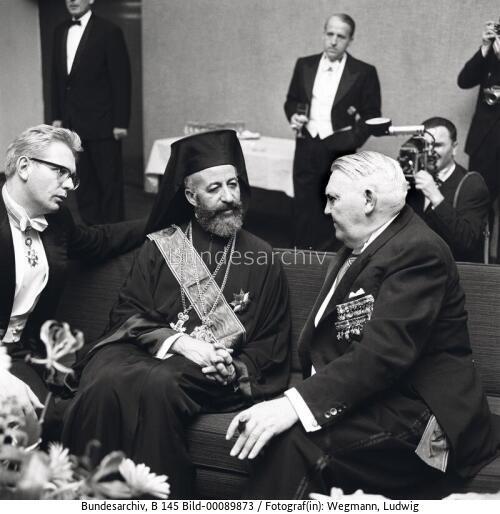 Zyprischer Präsident Makarios in Bonn 1962
