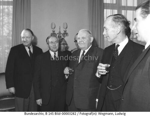 Bundeskanzler Erhard in Großbritannien 1964 / Antrittsbesuch