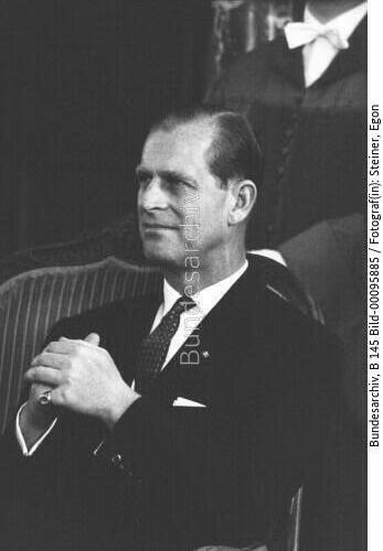 Prinz Philip in Bonn 1965