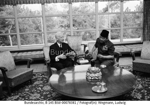 Bundespräsident Lübke in Indonesien 1963 / Asienreise