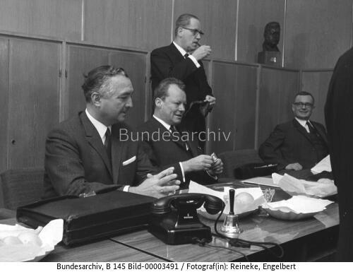 Koalitionsgespräche zwischen SPD und FDP 1966