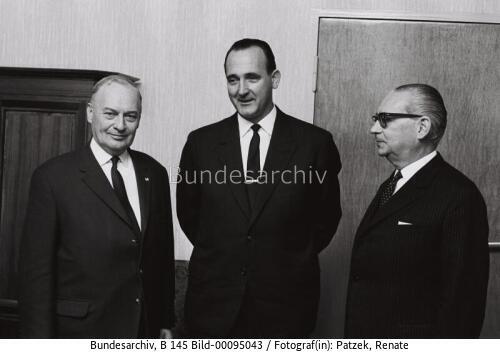 Österreichischer Landwirtschaftsminister Schleinzer in Bonn 1964