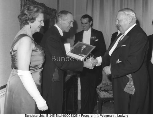 Bundeskanzler Erhard in Großbritannien 1964 / Antrittsbesuch