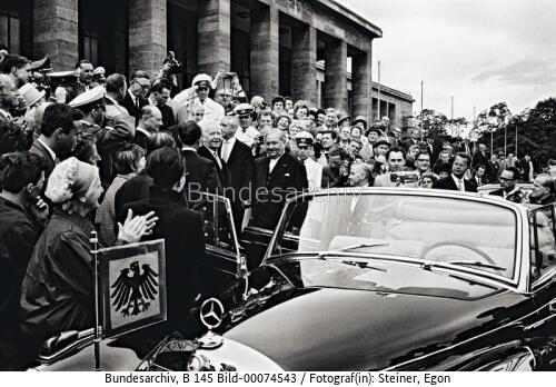 4. Bundesversammlung in Berlin 1964 / Wiederwahl von <span class="match">Bundespräsident</span> Lübke