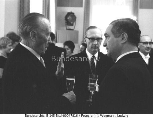 87. Geburtstag von Bundeskanzler Adenauer 1963