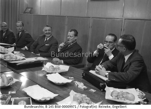 Koalitionsgespräche zwischen SPD und FDP 1966