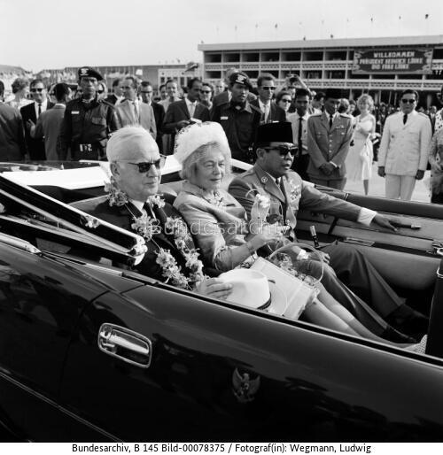 Bundespräsident Lübke in Indonesien 1963 / Asienreise