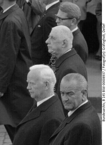 Trauerfeierlichkeiten für Konrad Adenauer 1967