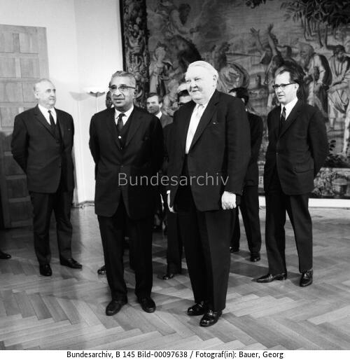 Ceylonesischer Premierminister Senanayake in Bonn 1966