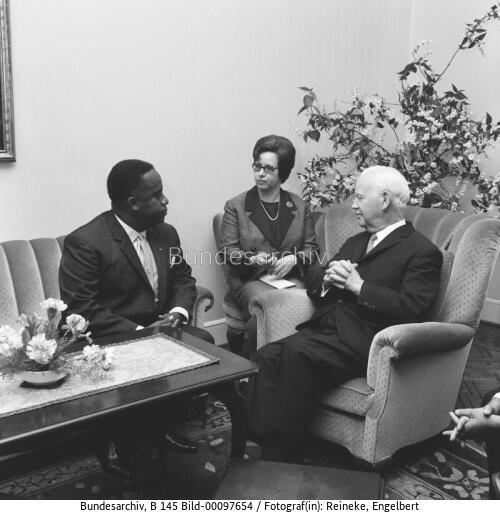 Madagassischer Innenminister Resampa in Bonn 1966