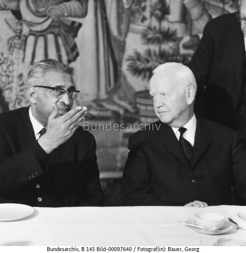 Ceylonesischer Premierminister Senanayake in Bonn 1966