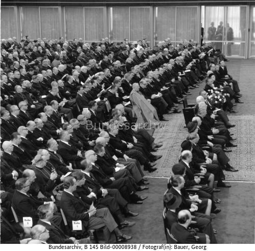 Köln, Dom, Trauerfeier für Konrad Adenauer