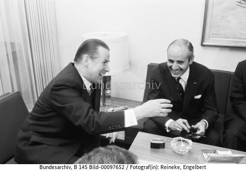 Tunesischer AM Bourguiba in Bonn 1966