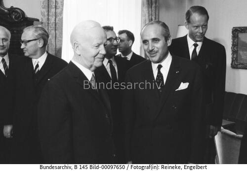 Tunesischer AM Bourguiba in Bonn 1966