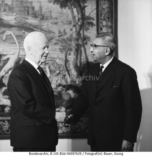 Ceylonesischer Premierminister Senanayake in Bonn 1966