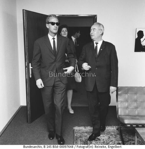 Französischer Jugendminister Missoffe in Bonn 1966