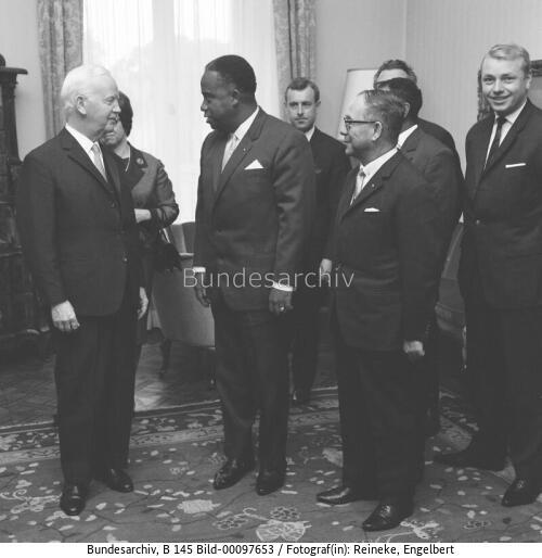 Madagassischer Innenminister Resampa in Bonn 1966