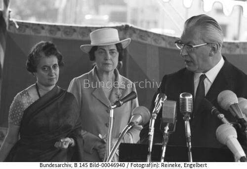 Indien, Besuch Kurt Georg Kiesinger
