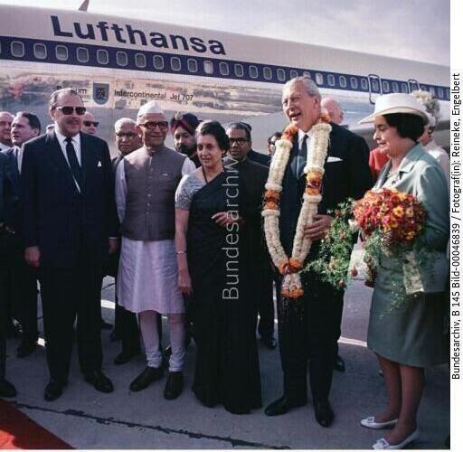 Indien, Besuch Kurt Georg Kiesinger