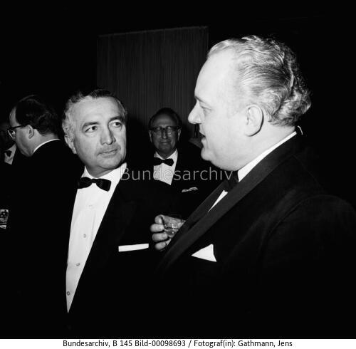BM Schmücker und Mende 1967