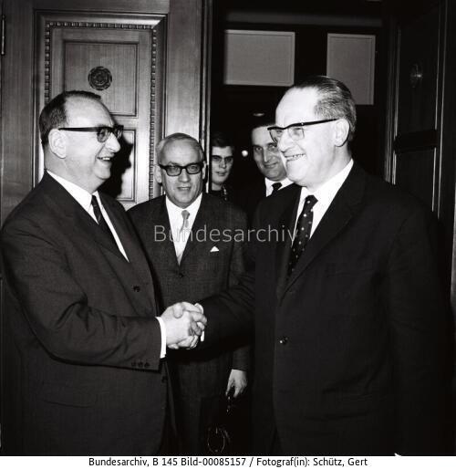 BM Wehner und Albertz 1967