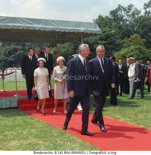 Bundeskanzler Kiesinger in den USA 1967