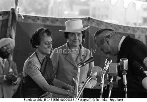 Indien, Besuch Kurt Georg Kiesinger