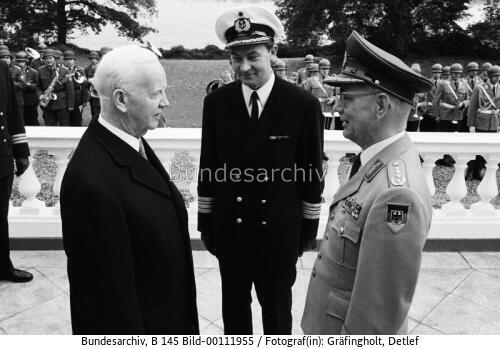 74. Geburtstag von Bundespräsident Lübke 1968