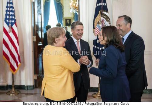 Bundeskanzlerin Angela Merkel in den USA 2021