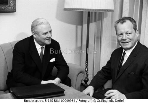 Norwegischer AM Lyng in Bonn 1968