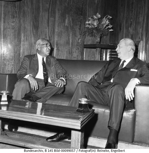 Bundeskanzler Kiesinger in Ceylon 1967 / Asienreise