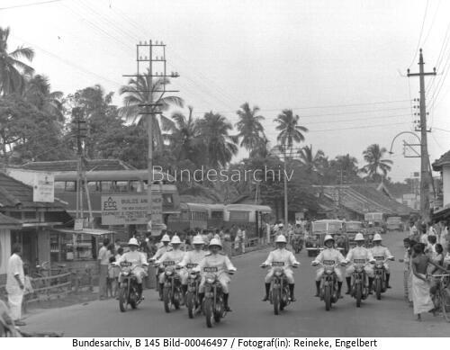 Bundeskanzler Kiesinger in Ceylon 1967 / Asienreise