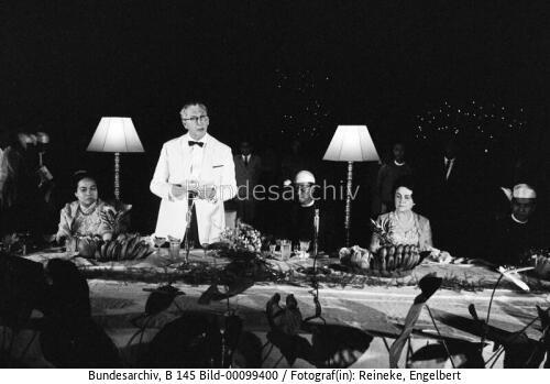 Bundeskanzler Kiesinger in Birma 1967 / Asienreise
