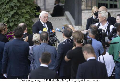 Bundespräsident Frank-Walter Steinmeier in Israel 2021