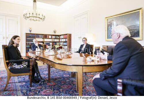 Bundespräsident Steinmeier: Gespräch mit Parteivorsitzenden Die Linke 2021