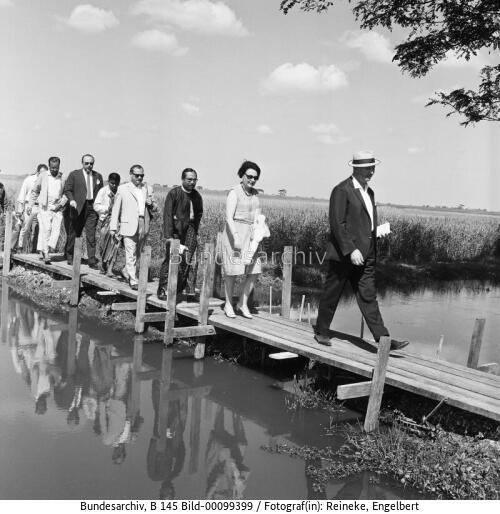 Ehepaar Kiesinger in Birma 1967