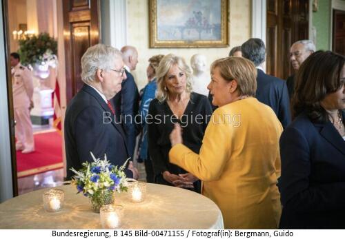 Bundeskanzlerin Angela Merkel in den USA 2021