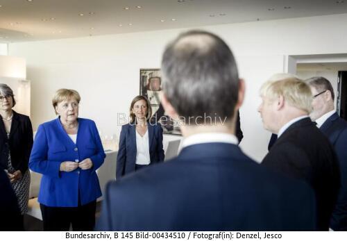 Britischer Premierminister Boris Johnson in Berlin 2019