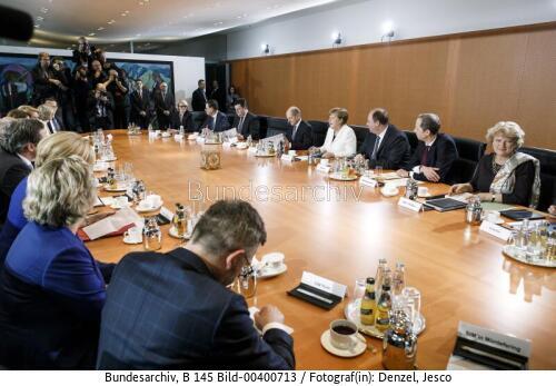 Konstituierende Kabinettssitzung 2018