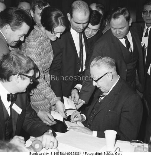 Bundesversammlung 1969 / Wahl von Bundespräsident Heinemann