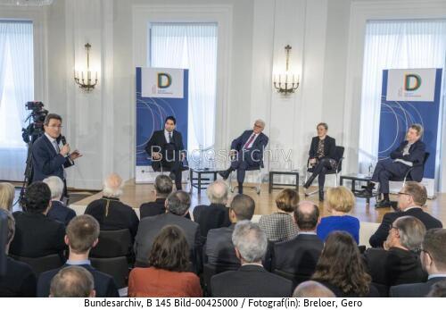 Bundespräsident Frank-Walter Steinmeier: Veranstaltungsreihe "Forum Bellevue zur Zukunft der Demokratie" 2019