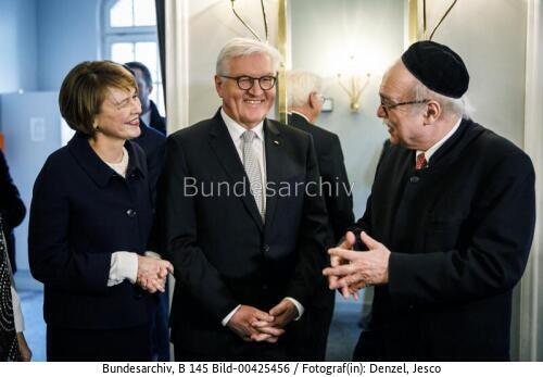 Bundespräsident Frank-Walter Steinmeier und Andreas Nachama 2019
